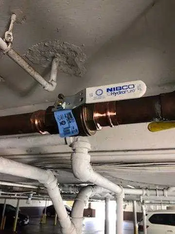 Copper pipe repair and valve work for Backflow Testing in Harvest